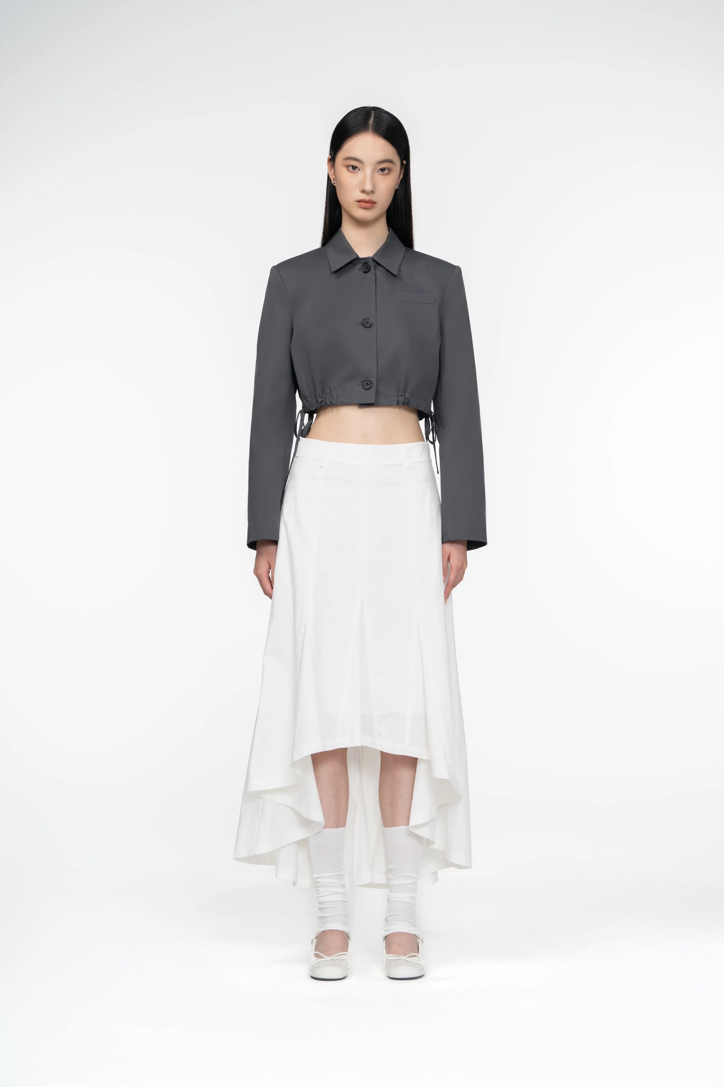 Sandwashed Waterfall Skirt
