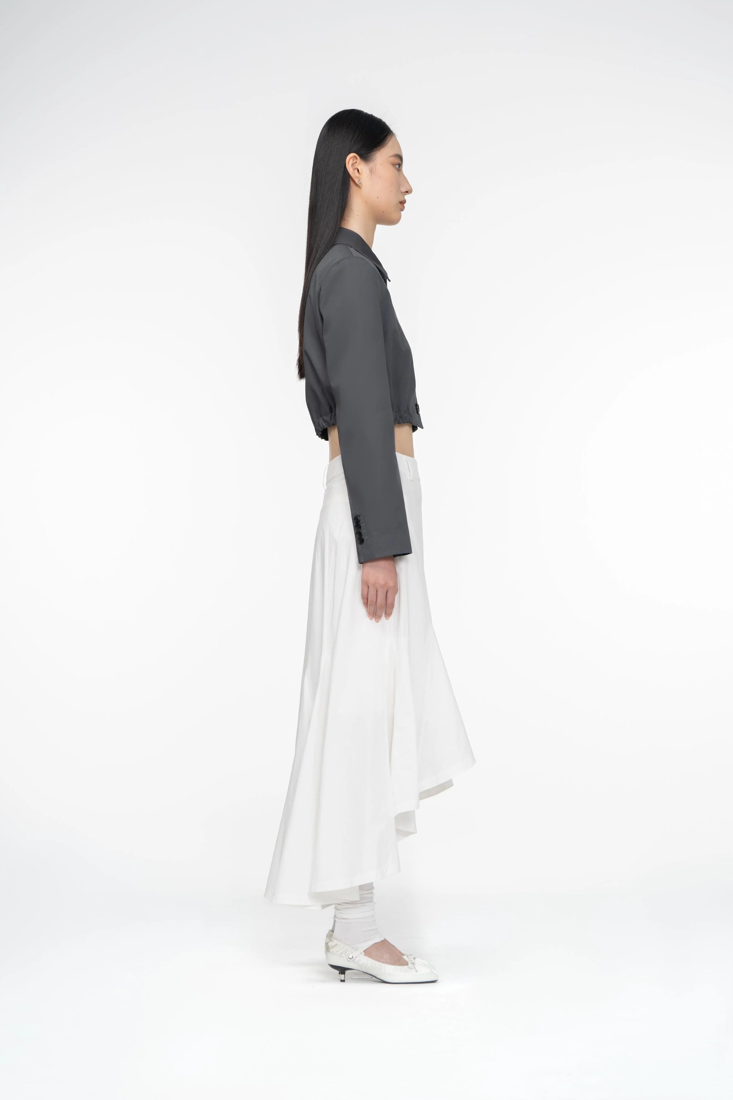 Sandwashed Waterfall Skirt