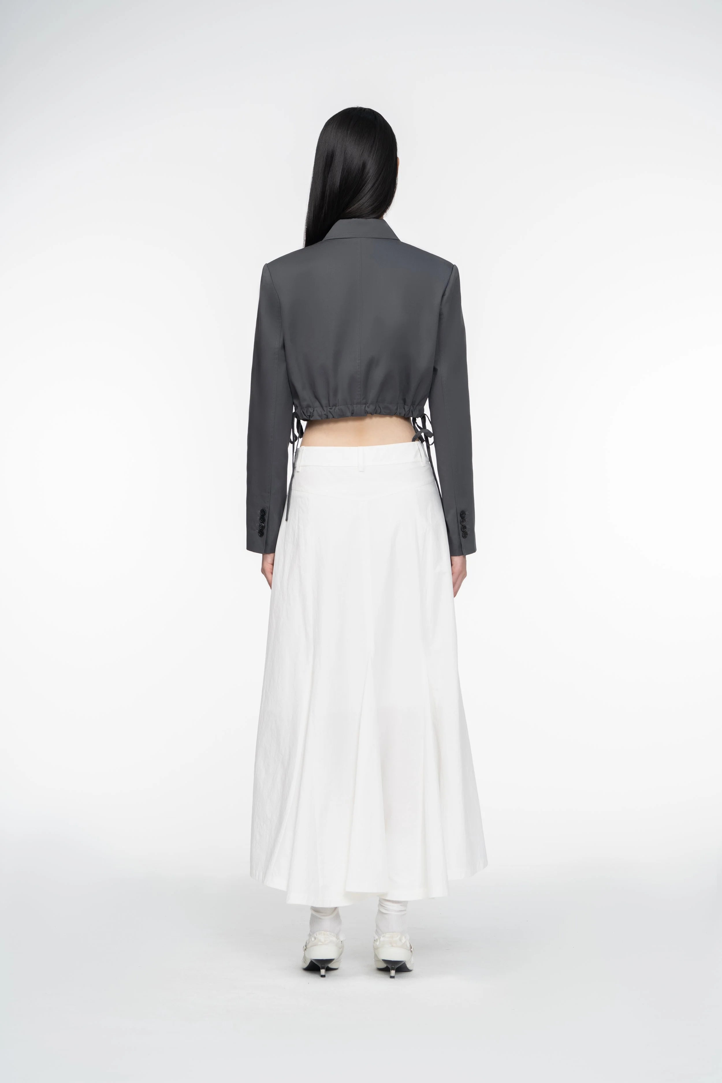 Sandwashed Waterfall Skirt