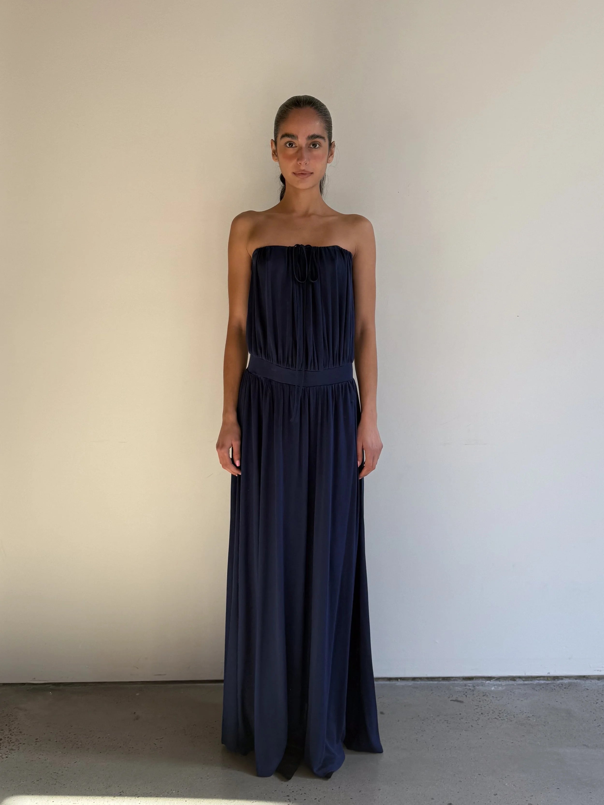 SEACELL© Two Way Open Back Gown in Black