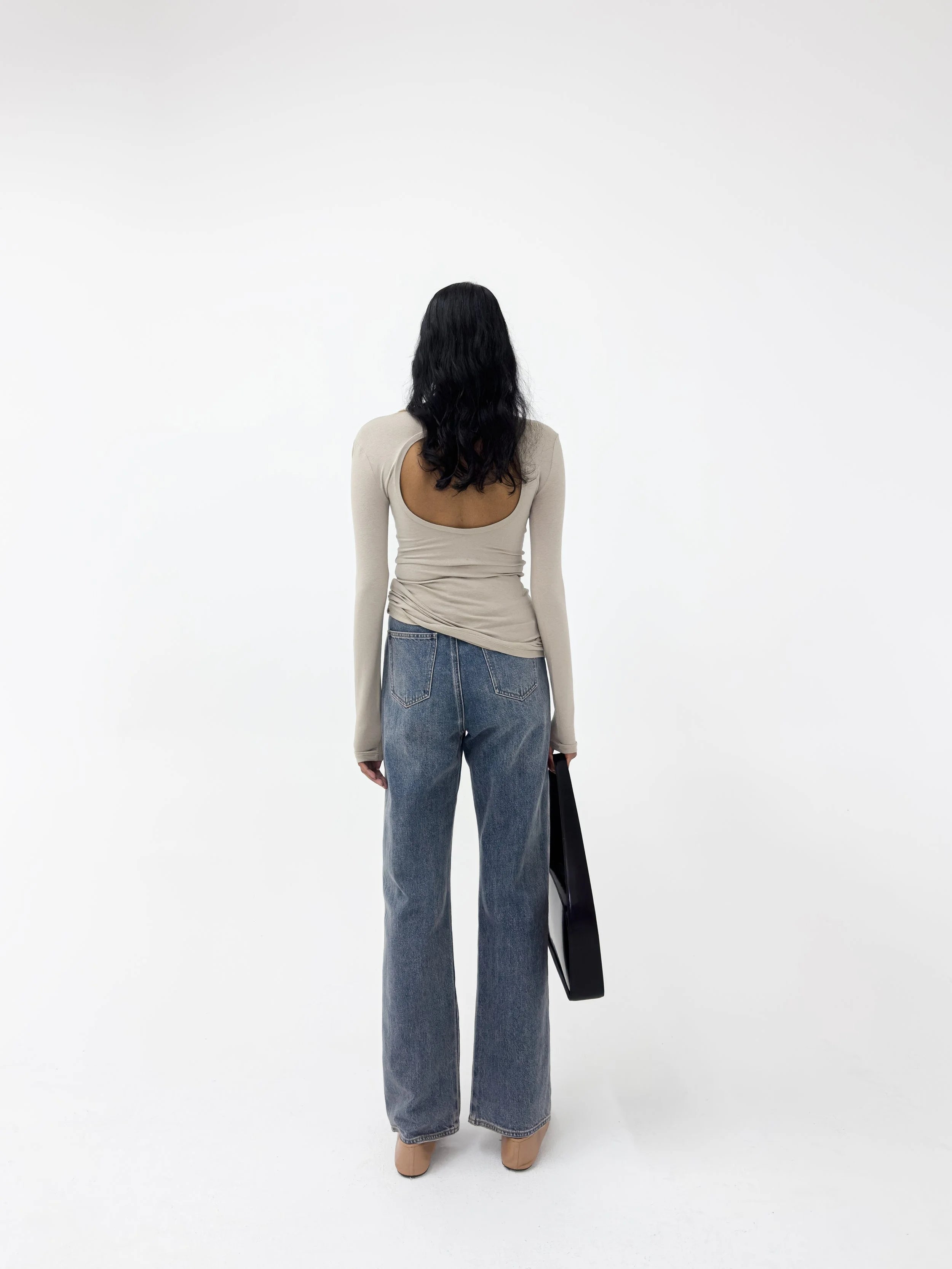 Tailored Straight Leg Jeans