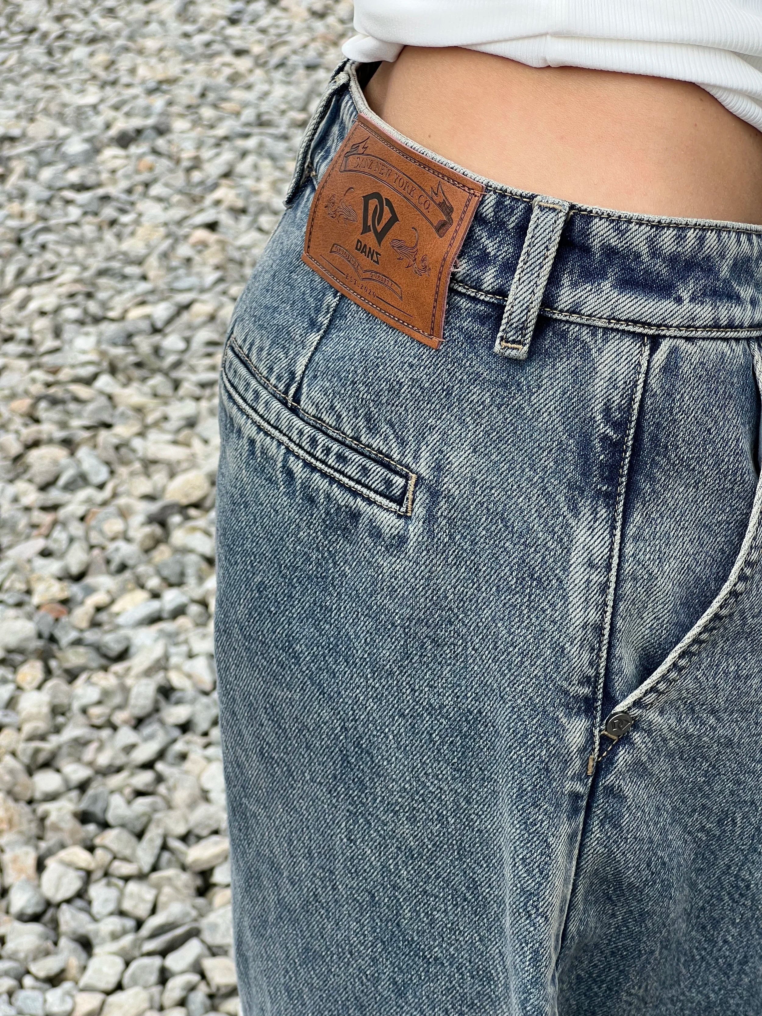 Tailored Straight Leg Jeans