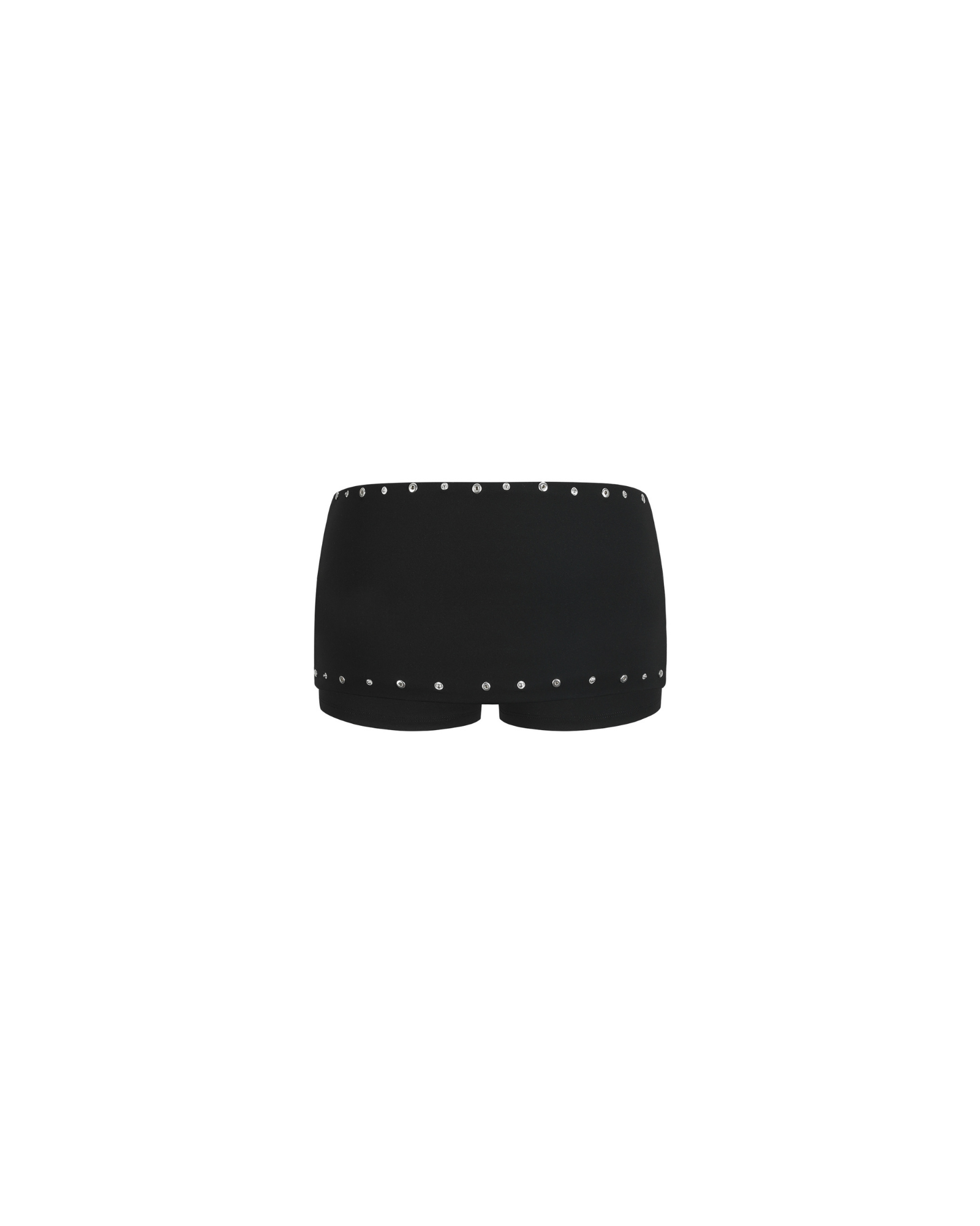 SENSITIVE® Micro Shorts with Rivets in Black