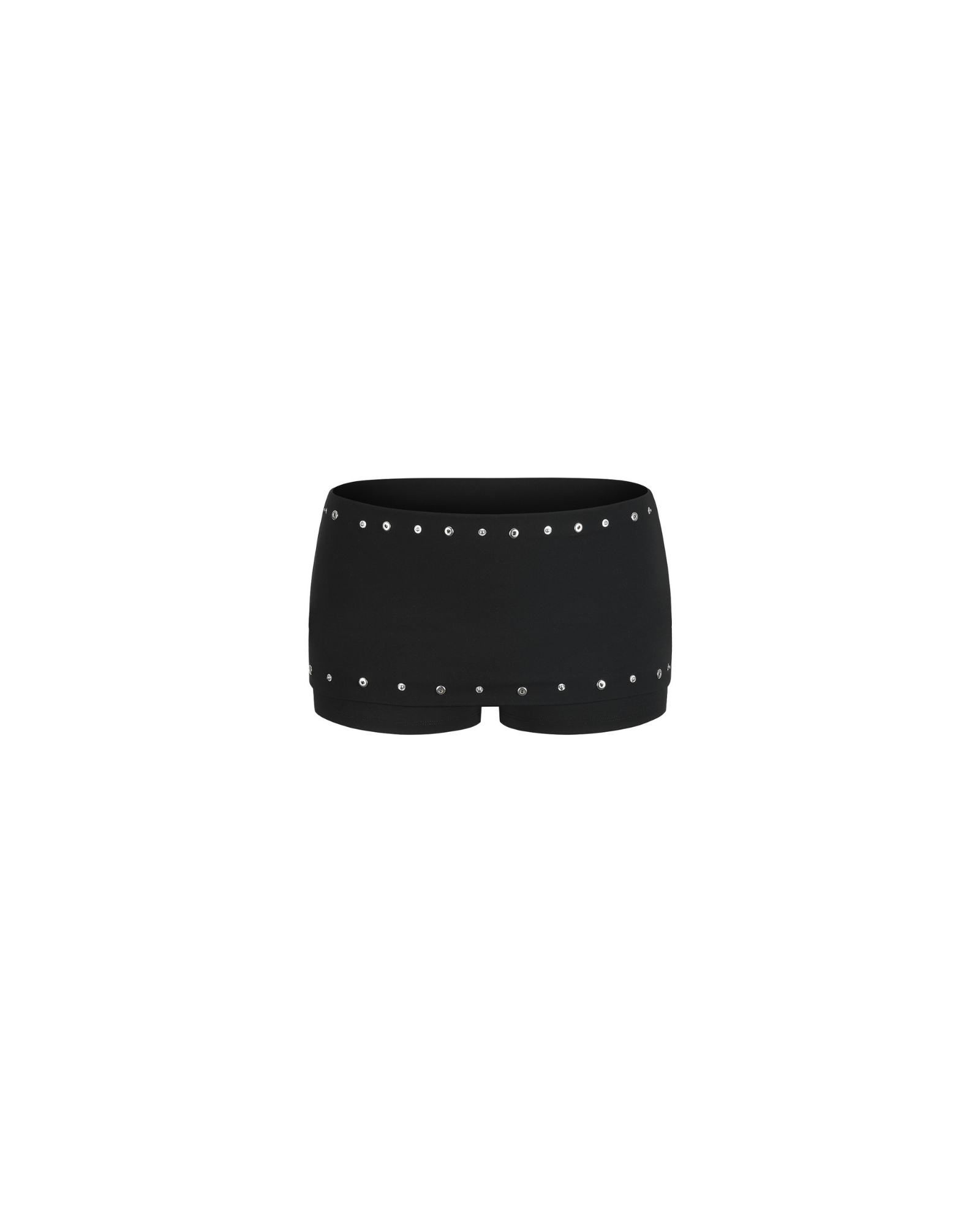 SENSITIVE® Micro Shorts with Rivets in Black
