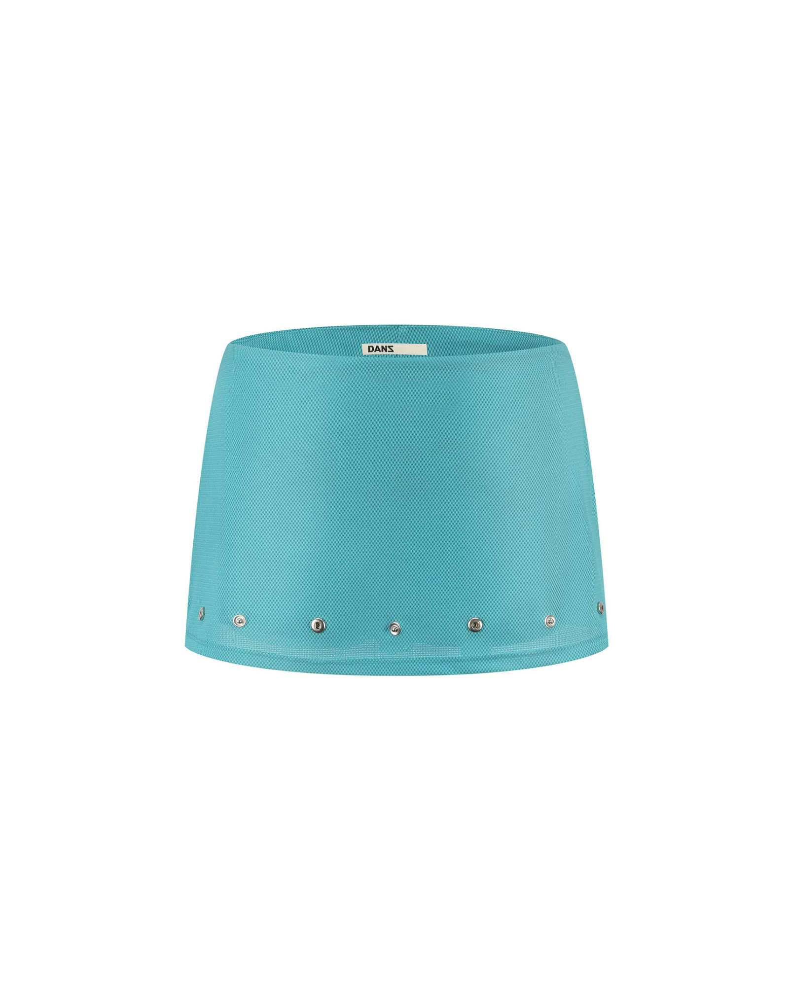 SENSITIVE® Mini Skirt with Rivets in Aqua