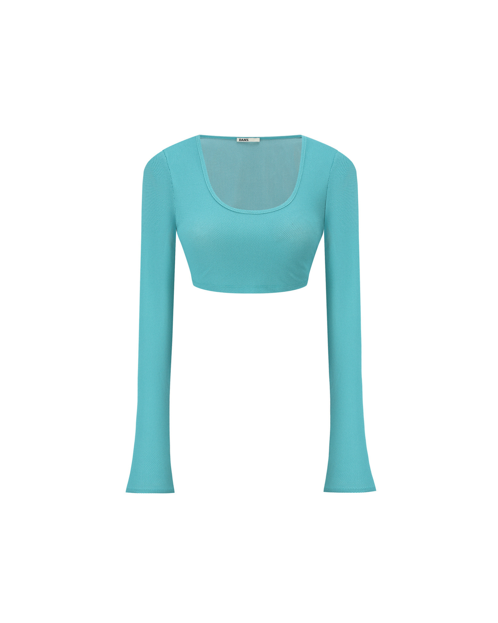 SENSITIVE® Super Cropped Long Sleeve Top with Rivets