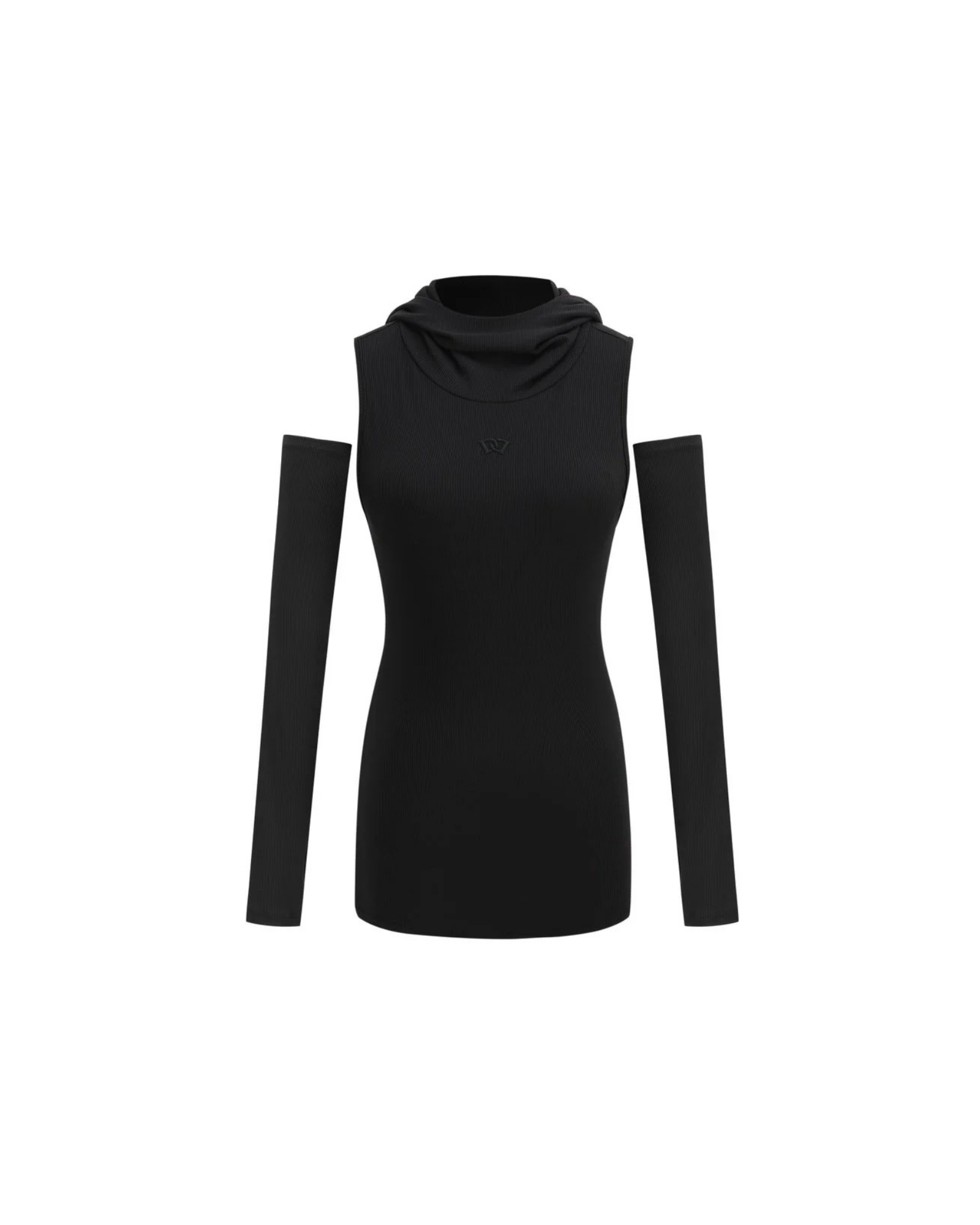 FIR© Hooded Top with Detachable Sleeves