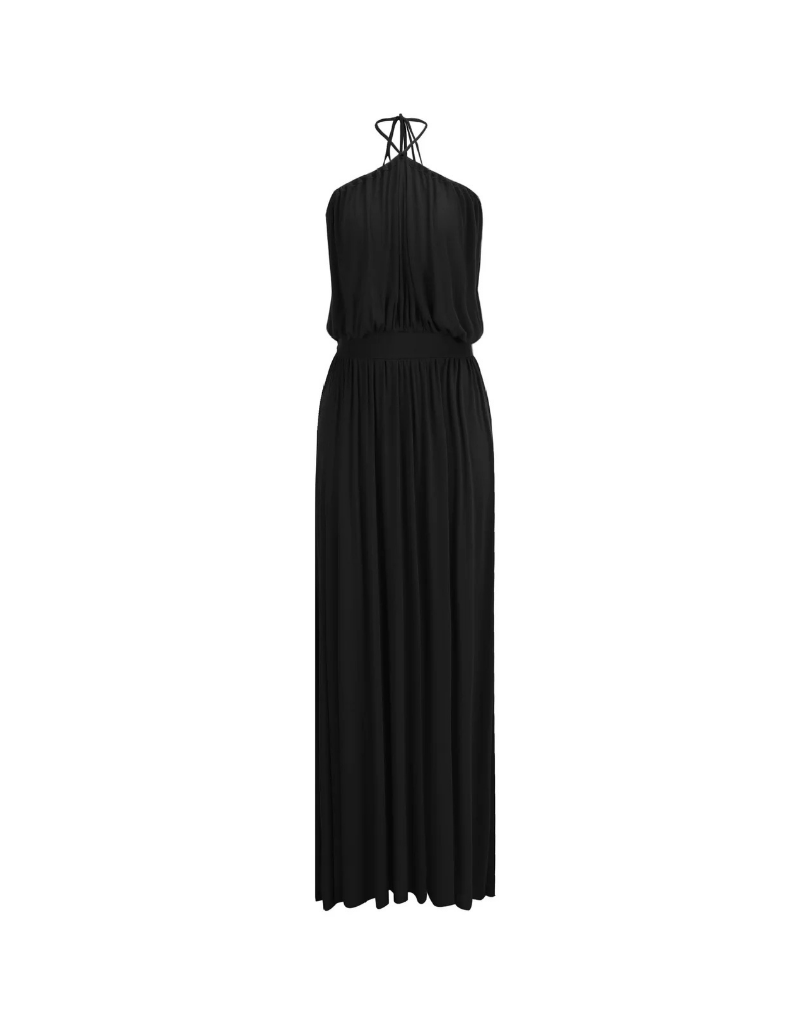 SEACELL© Two Way Open Back Gown in Black