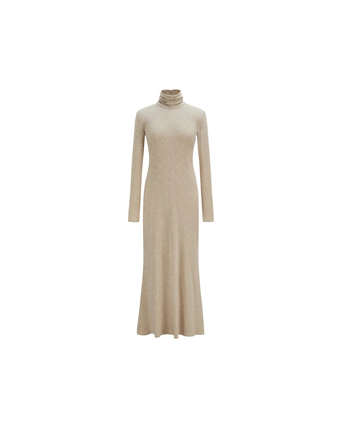 Open Back Gown in Oat