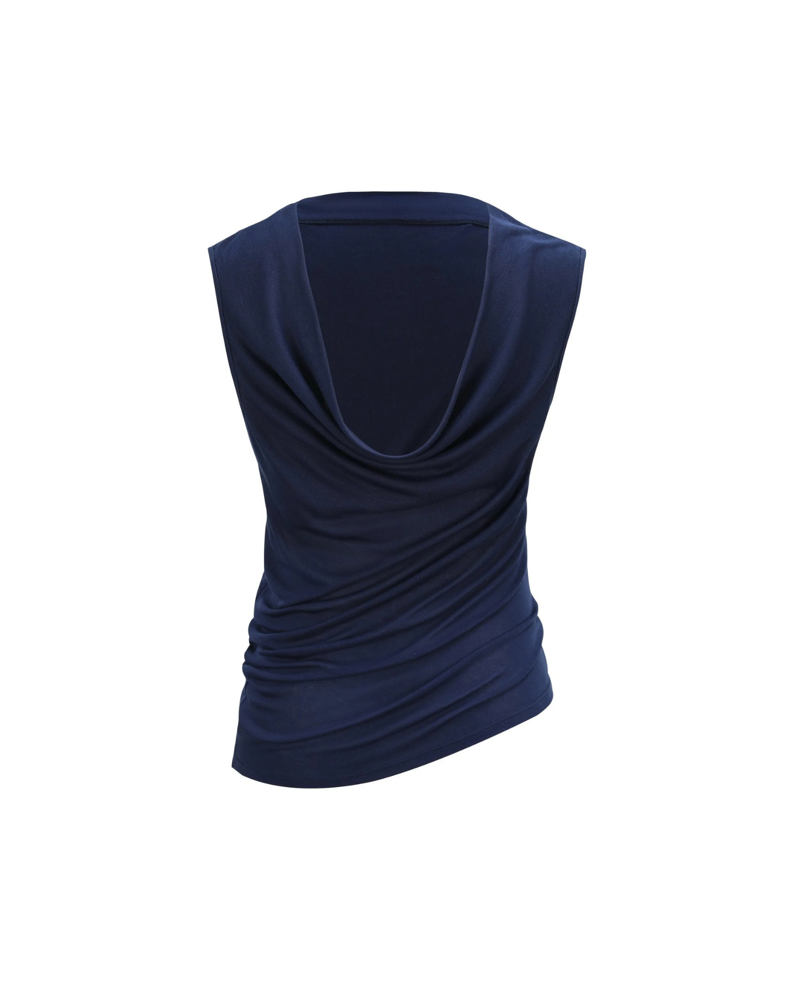 SEACELL© Draped Tank Top in Navy