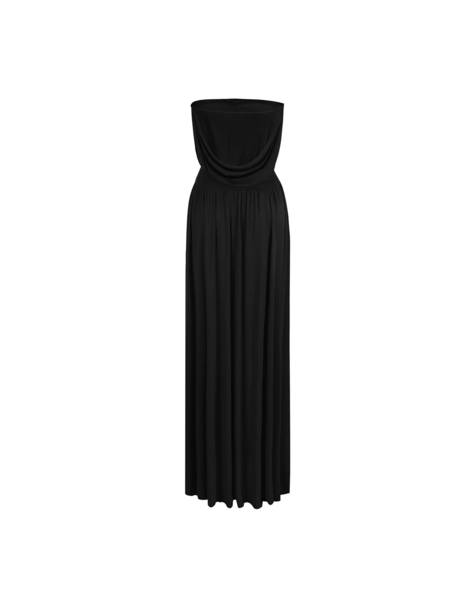 SEACELL© Two Way Open Back Gown in Black